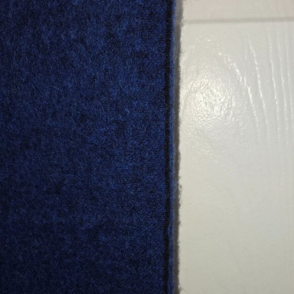 Moschino Teddy Bear-Embroidered Wool Scarf - Blue (Unisex) - Picture 4 of 6